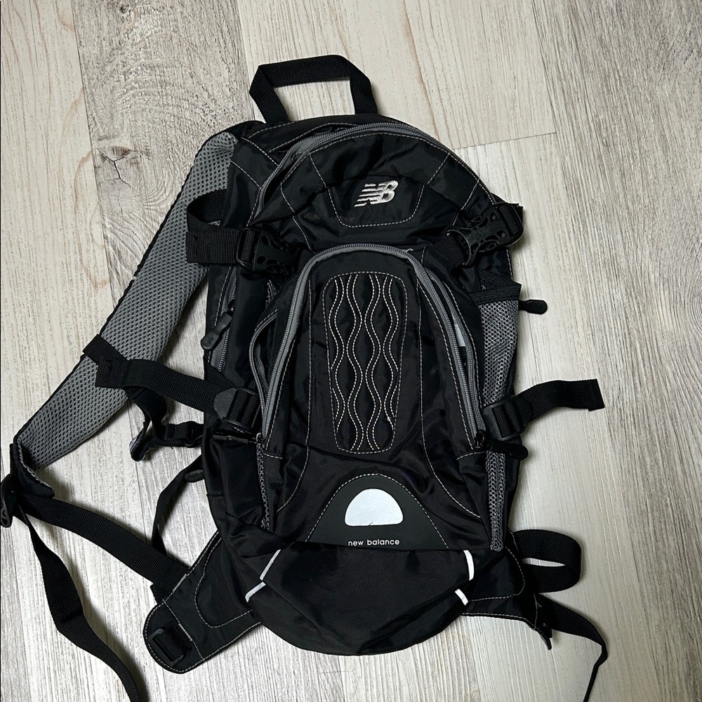 New Balance Black and Gray Men's Backpack